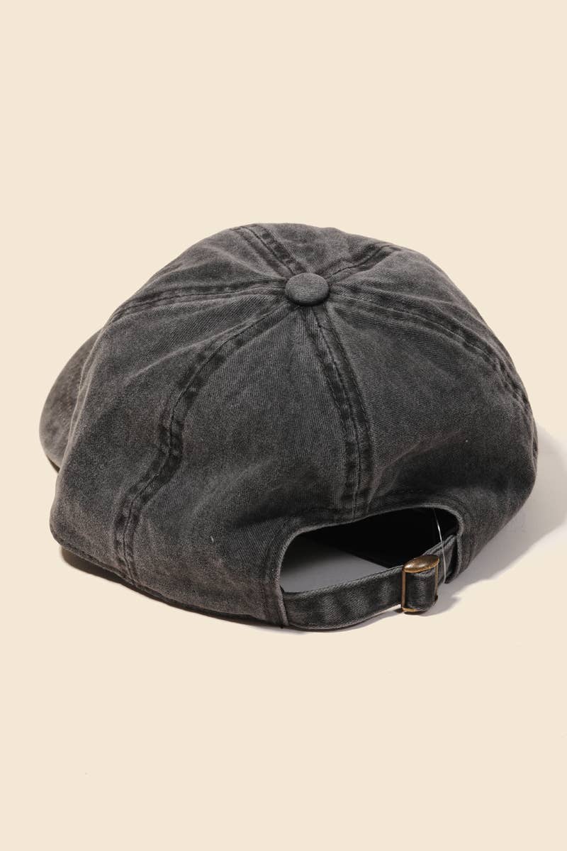Hearts Denim Cap