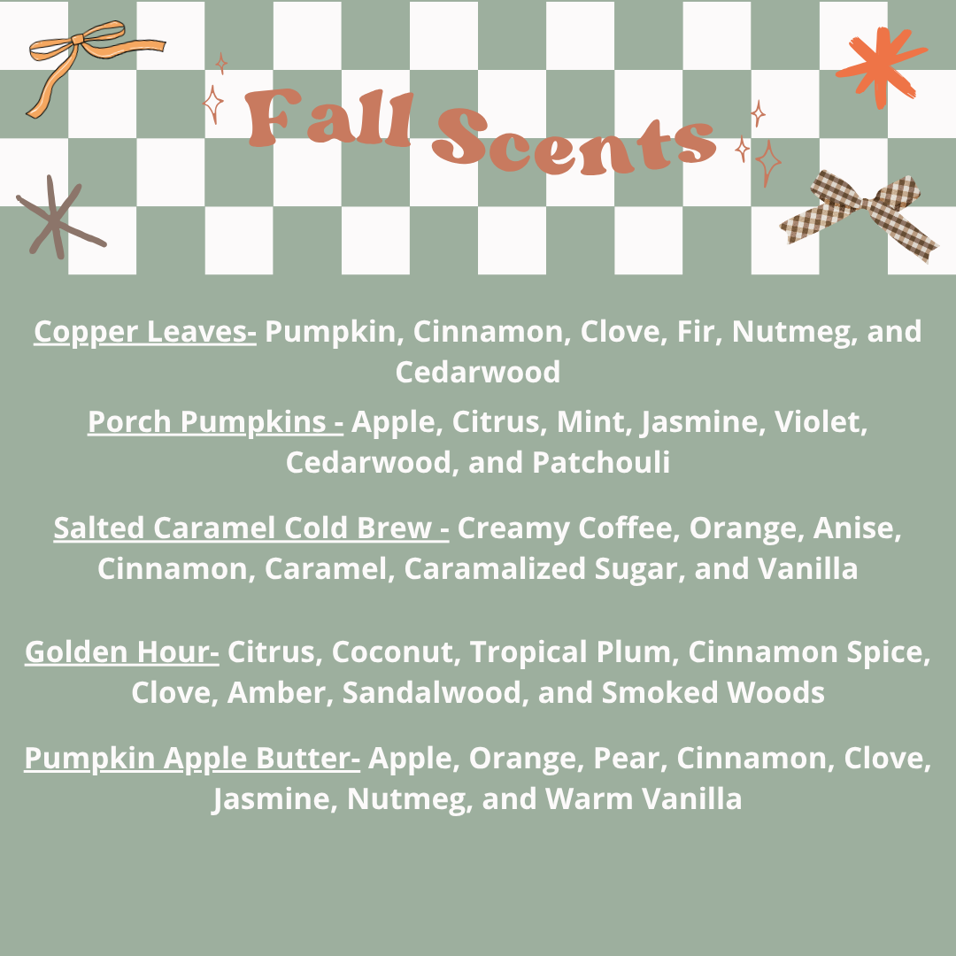 FALL Scent Car Diffusers
