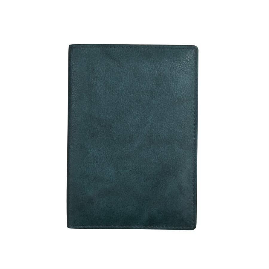 Leather Passport Case with CC Holder