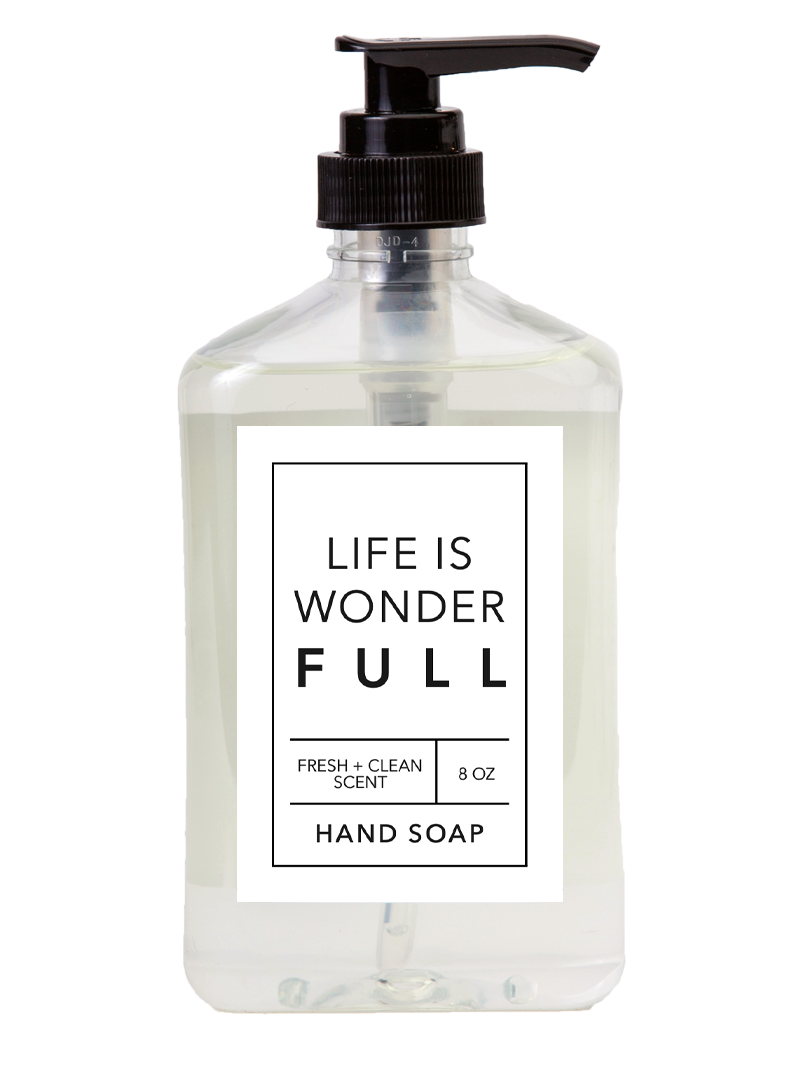 8 oz Wonderfull Hand Soap