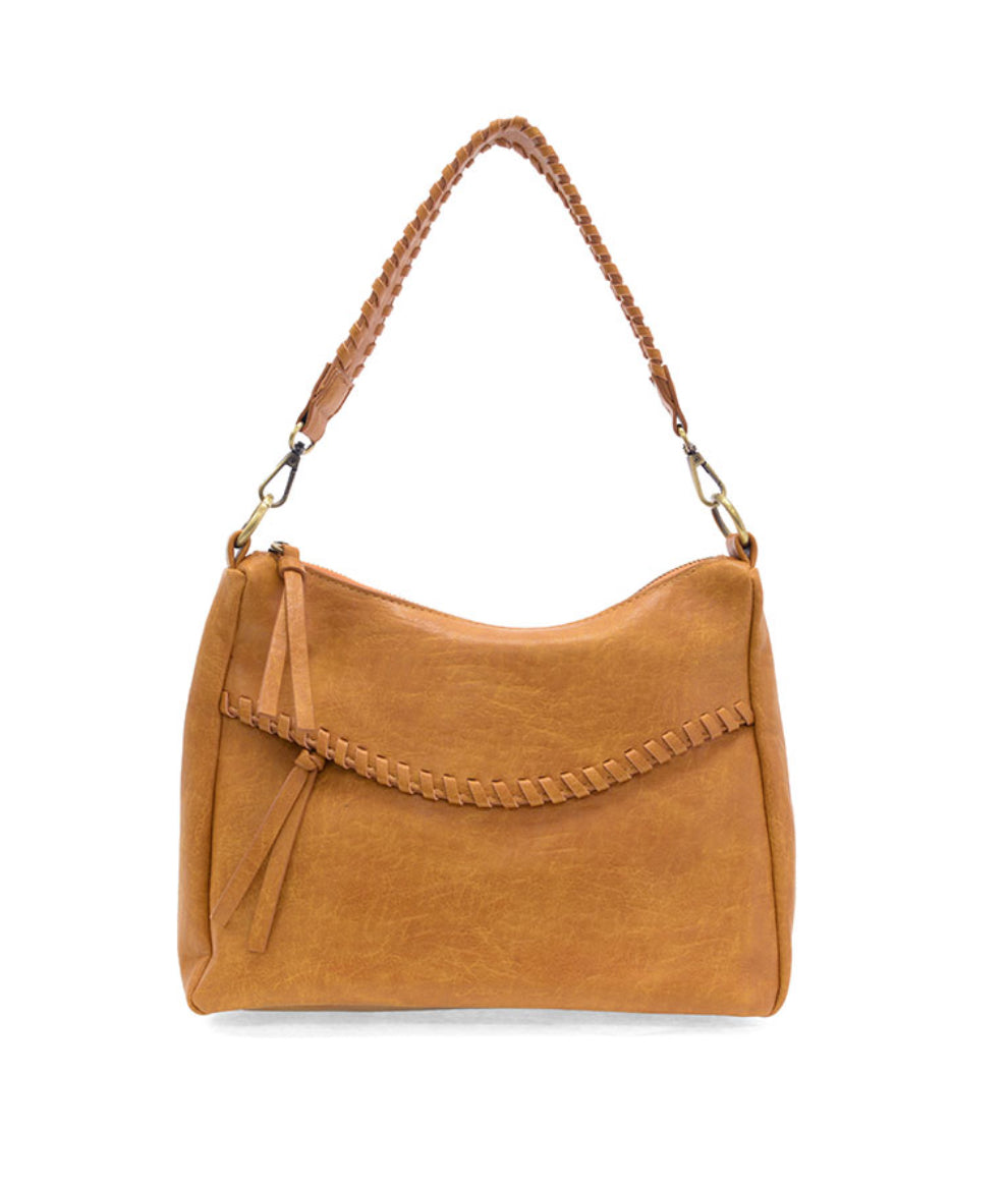 Cassidy Whip Stitch Crossbody Hobo Bag