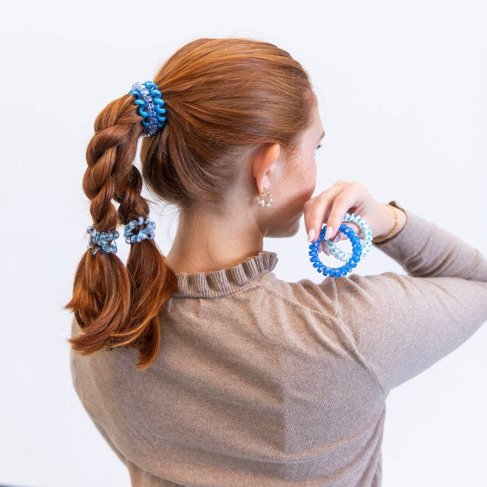 Hair Tie Set - Blue Bliss