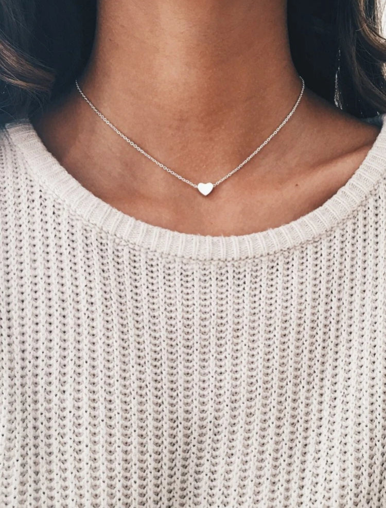 Minimalist Heart Necklace
