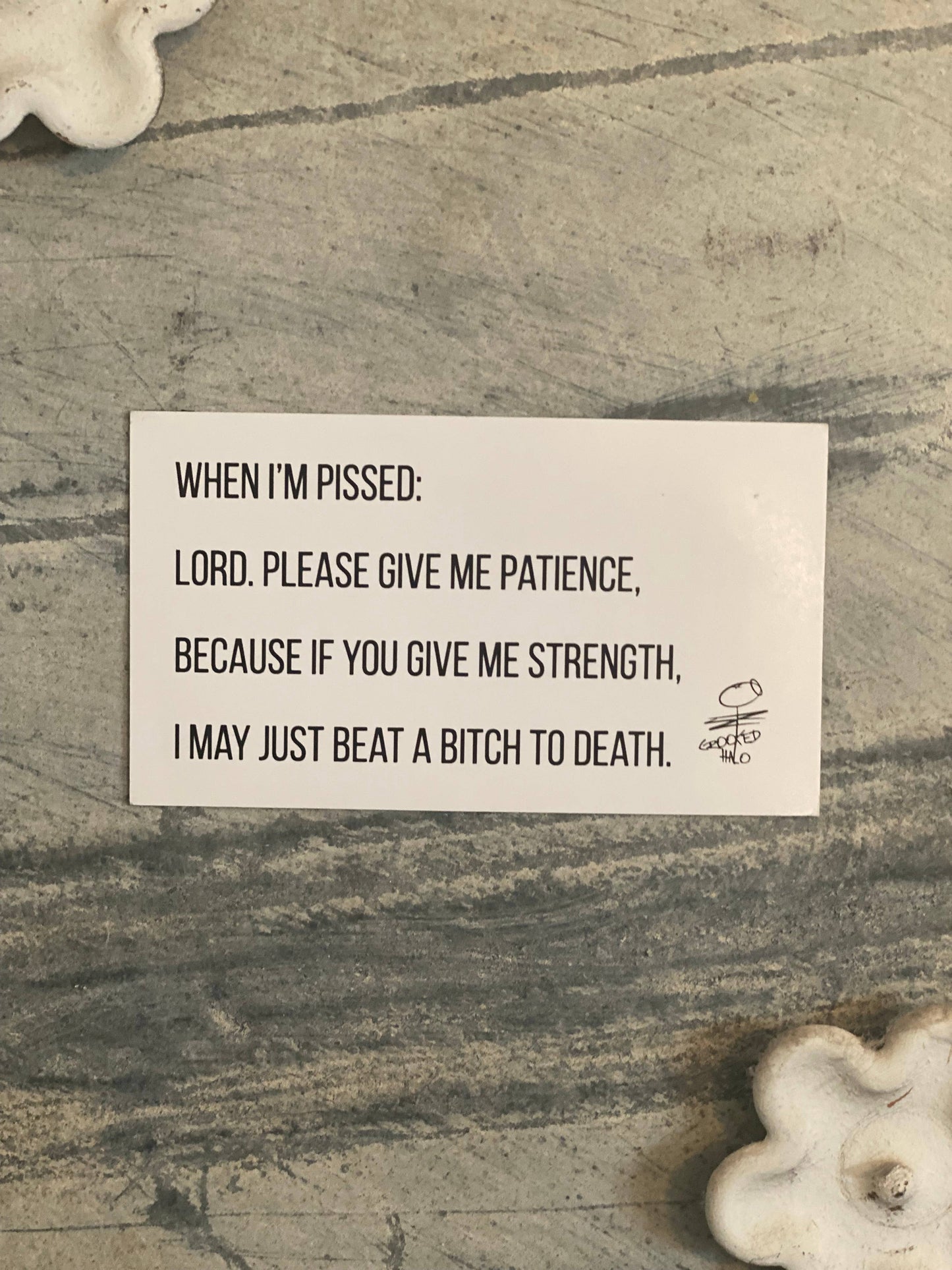 When I'm Pissed Magnet