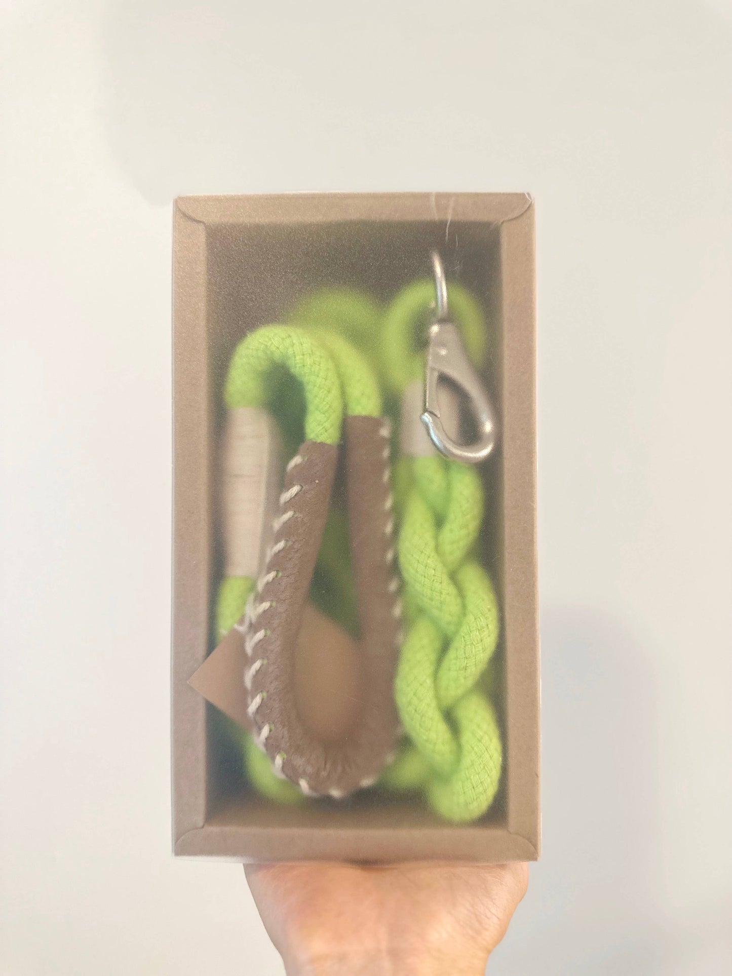 Handmade Sustainable Cotton Rope Dog Leash, Eco-friendly
