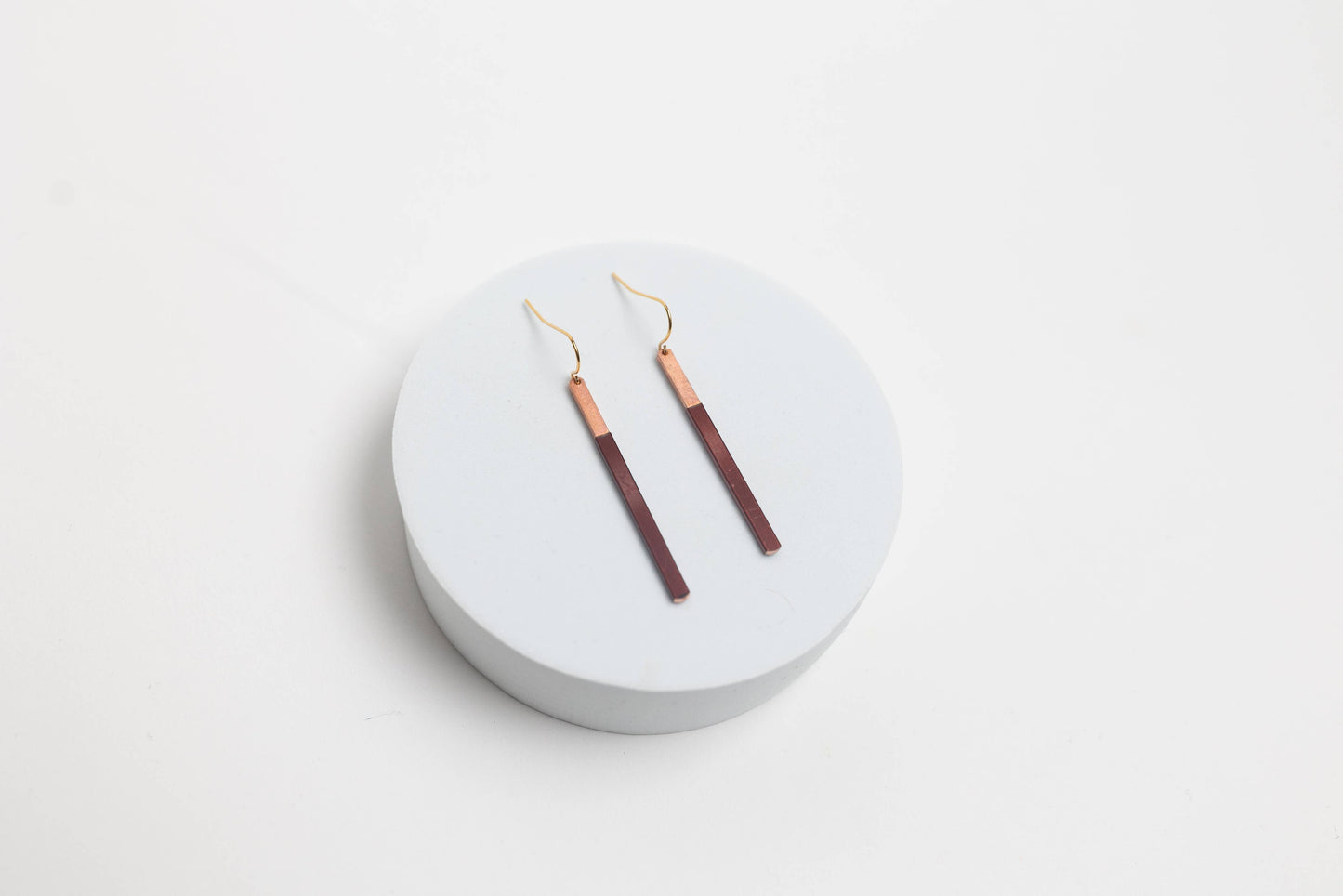 EmPower Copper & Enamel Earrings