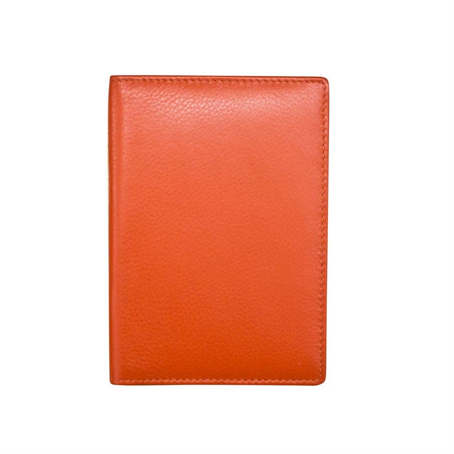 Leather Passport Case with CC Holder
