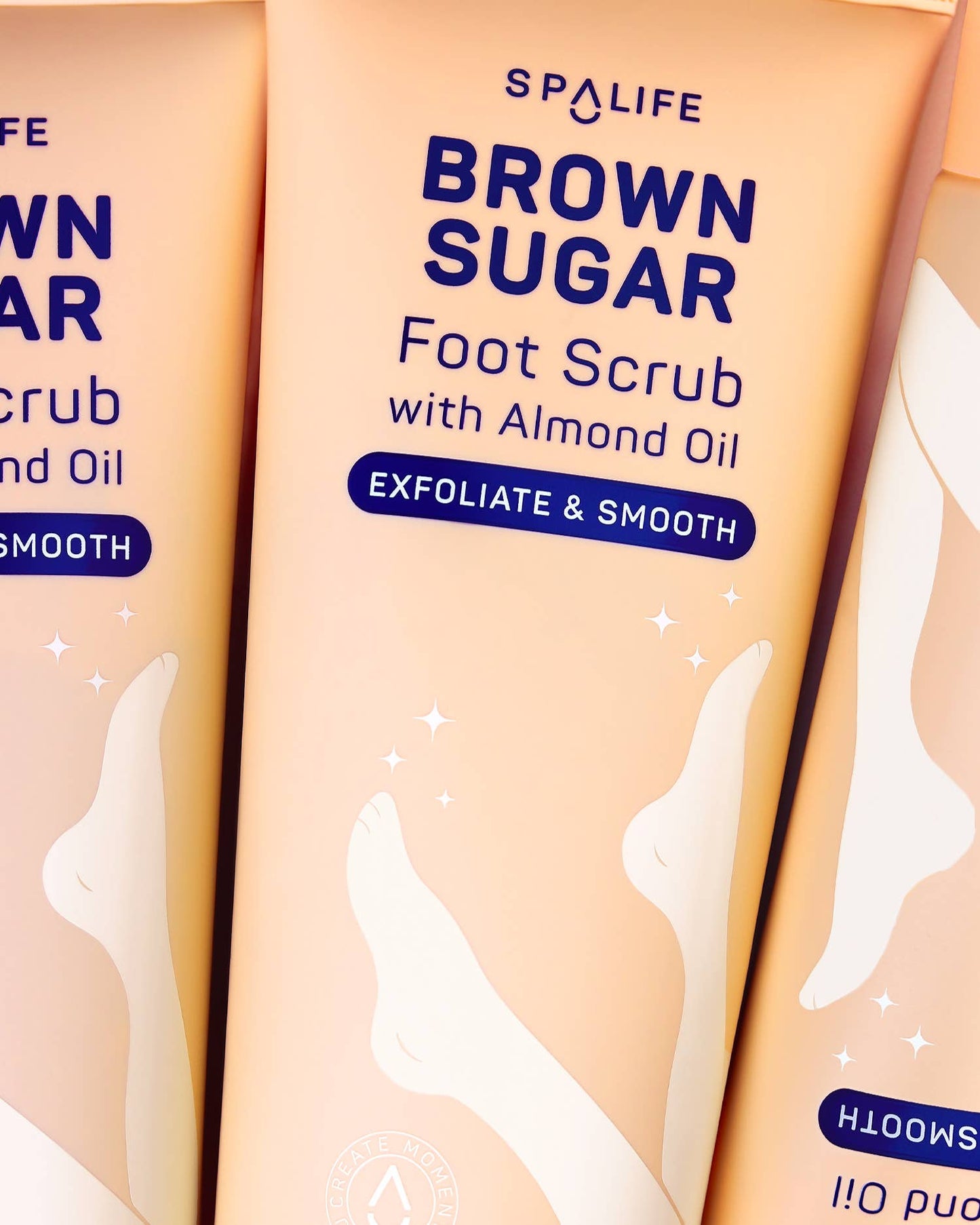 Brown Sugar Exfoliating Foot Scrub 8.2 oz - Foot treatment