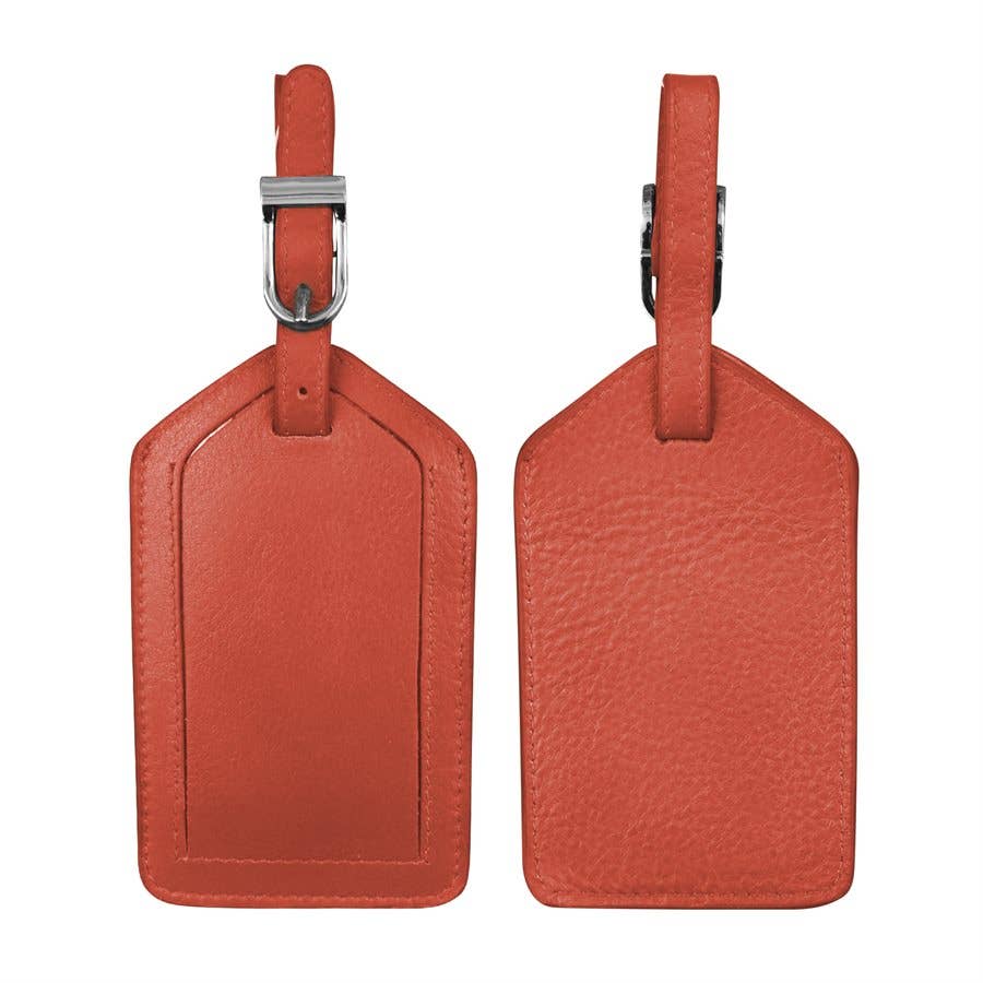 6422 Leather Luggage Tag