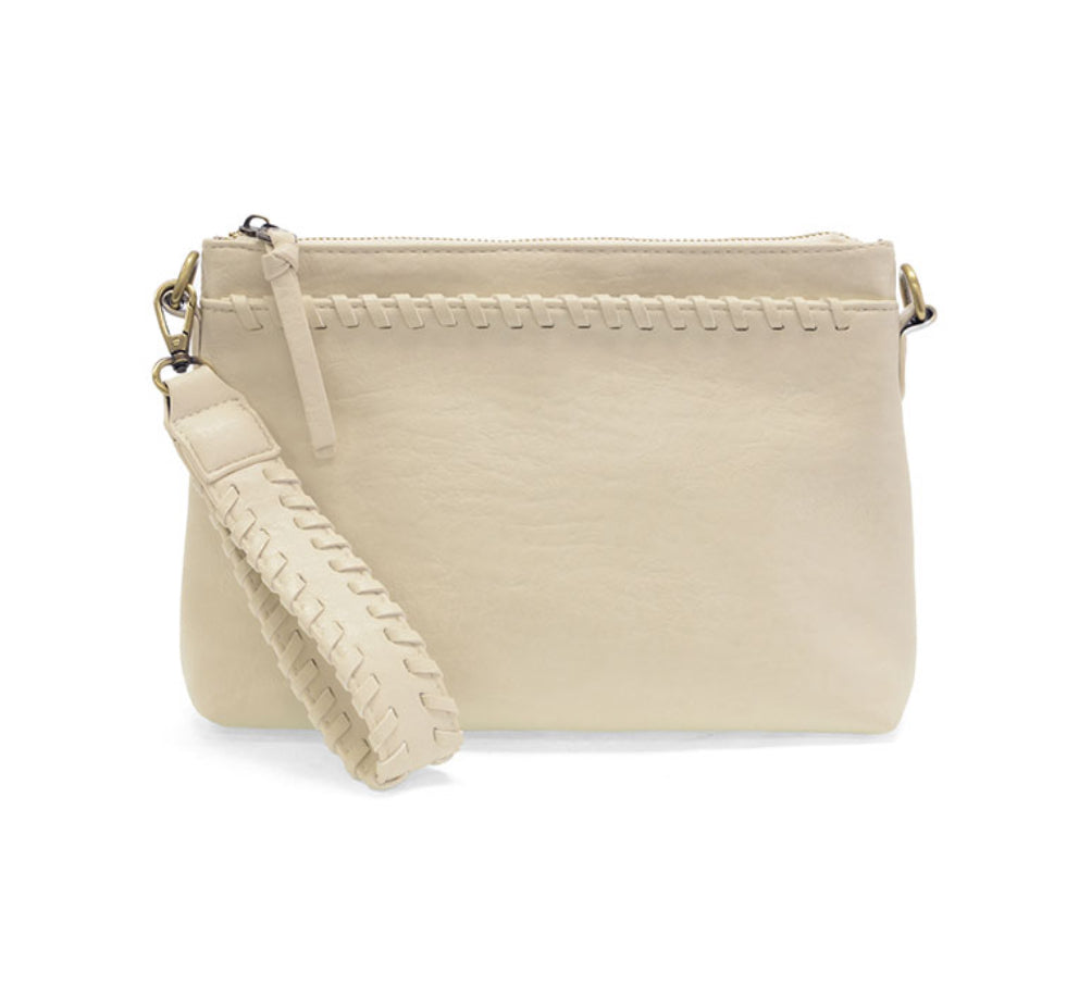 Oakley Whipstitch Topzip Wristlet & Crossbody Purse
