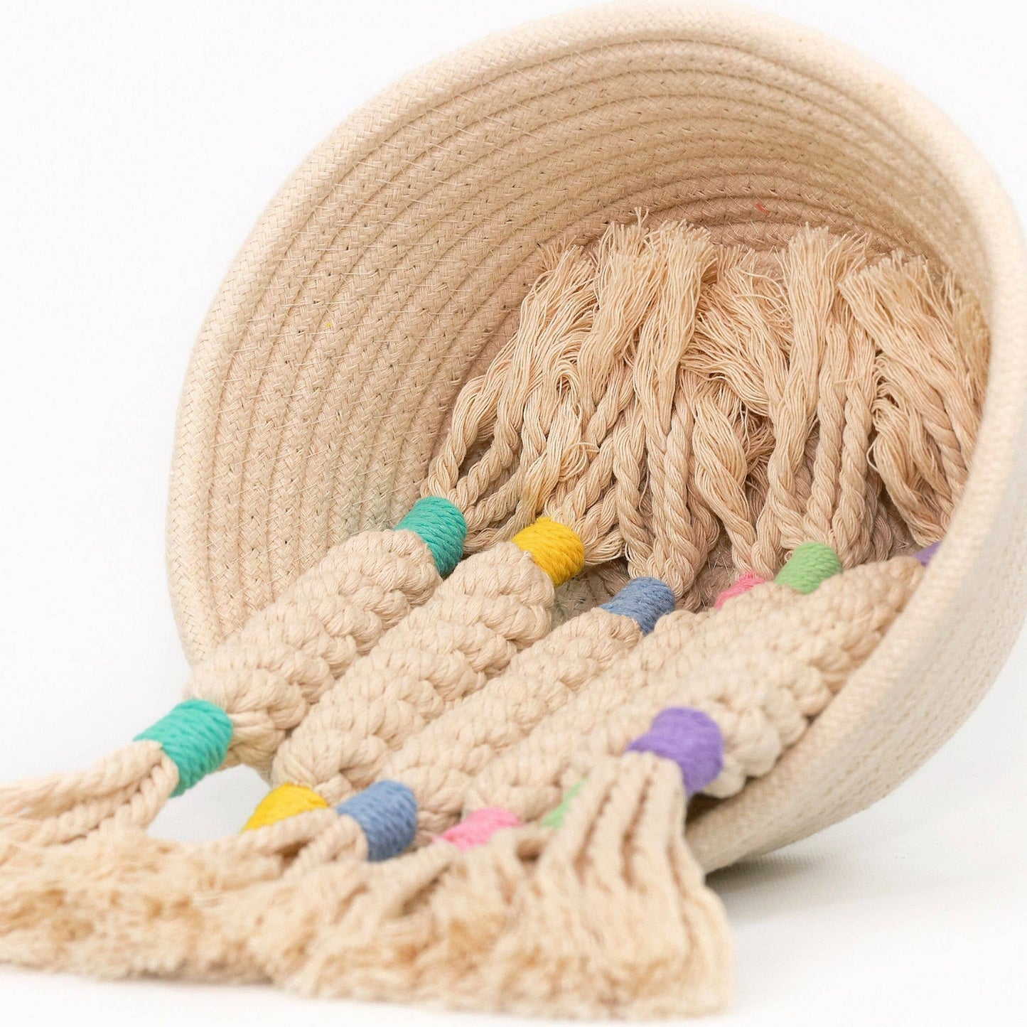 Macrame Candy Dog Rope Toy