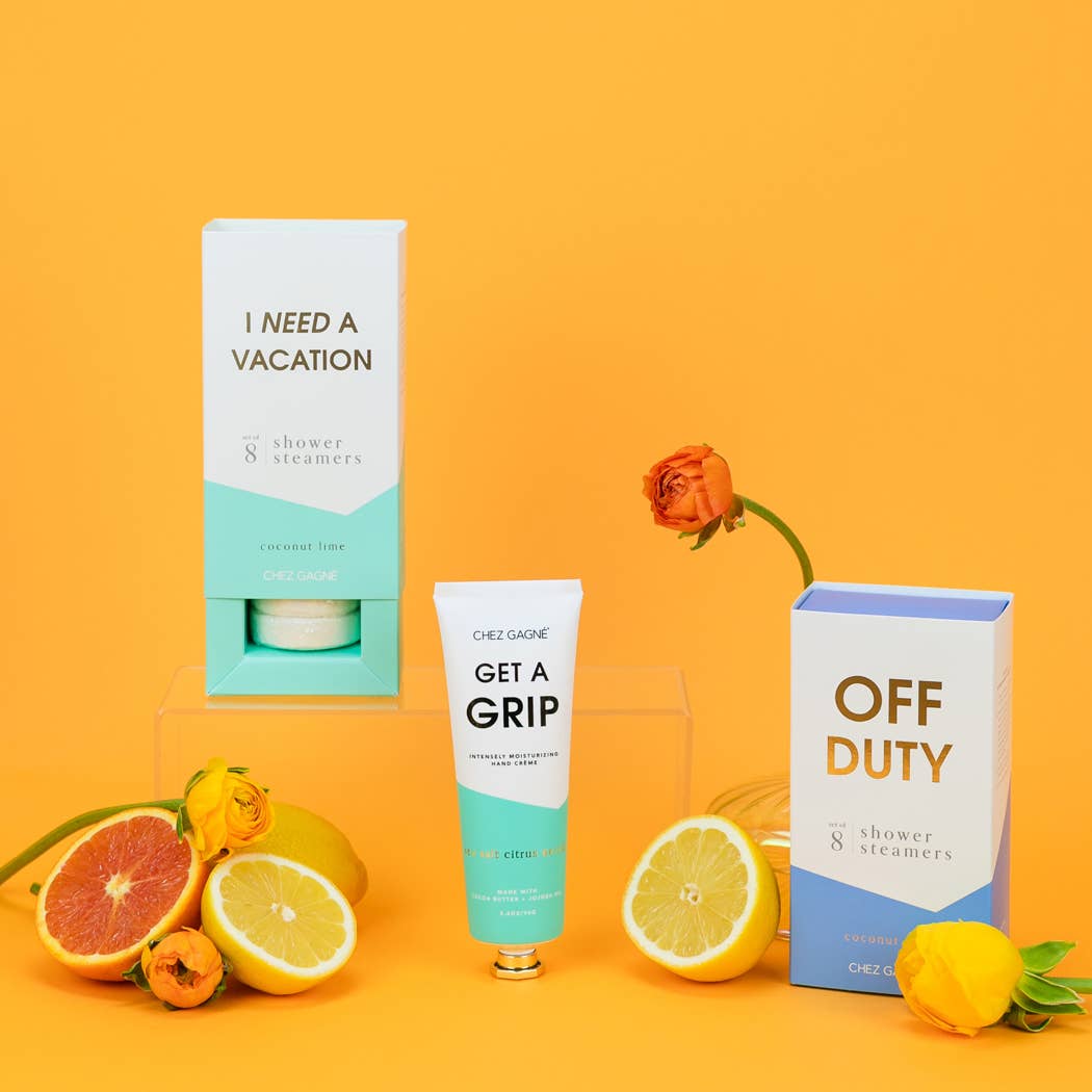 Get A Grip - Sea Salt, Citrus & Neroli - Vegan Hand Crème - 3.4oz