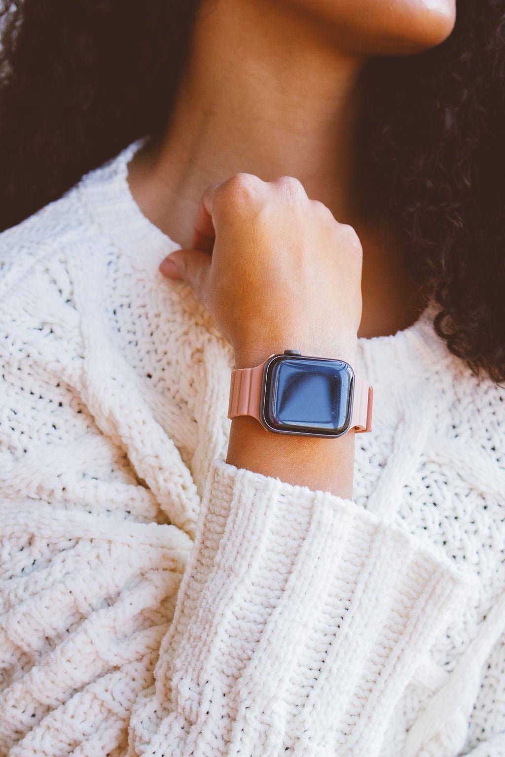 Blushing Apricot Magnetic Loop Watch Band