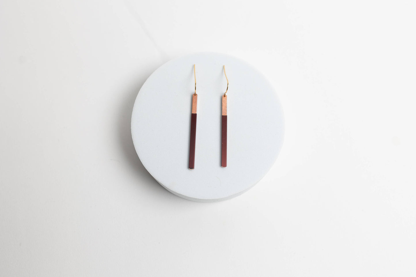 EmPower Copper & Enamel Earrings