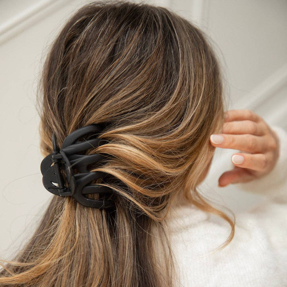 Extra Large Matte Claw Clip - Black
