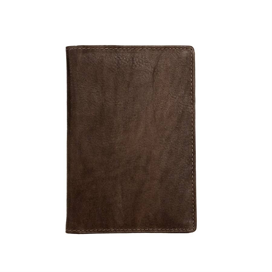 Leather Passport Case with CC Holder