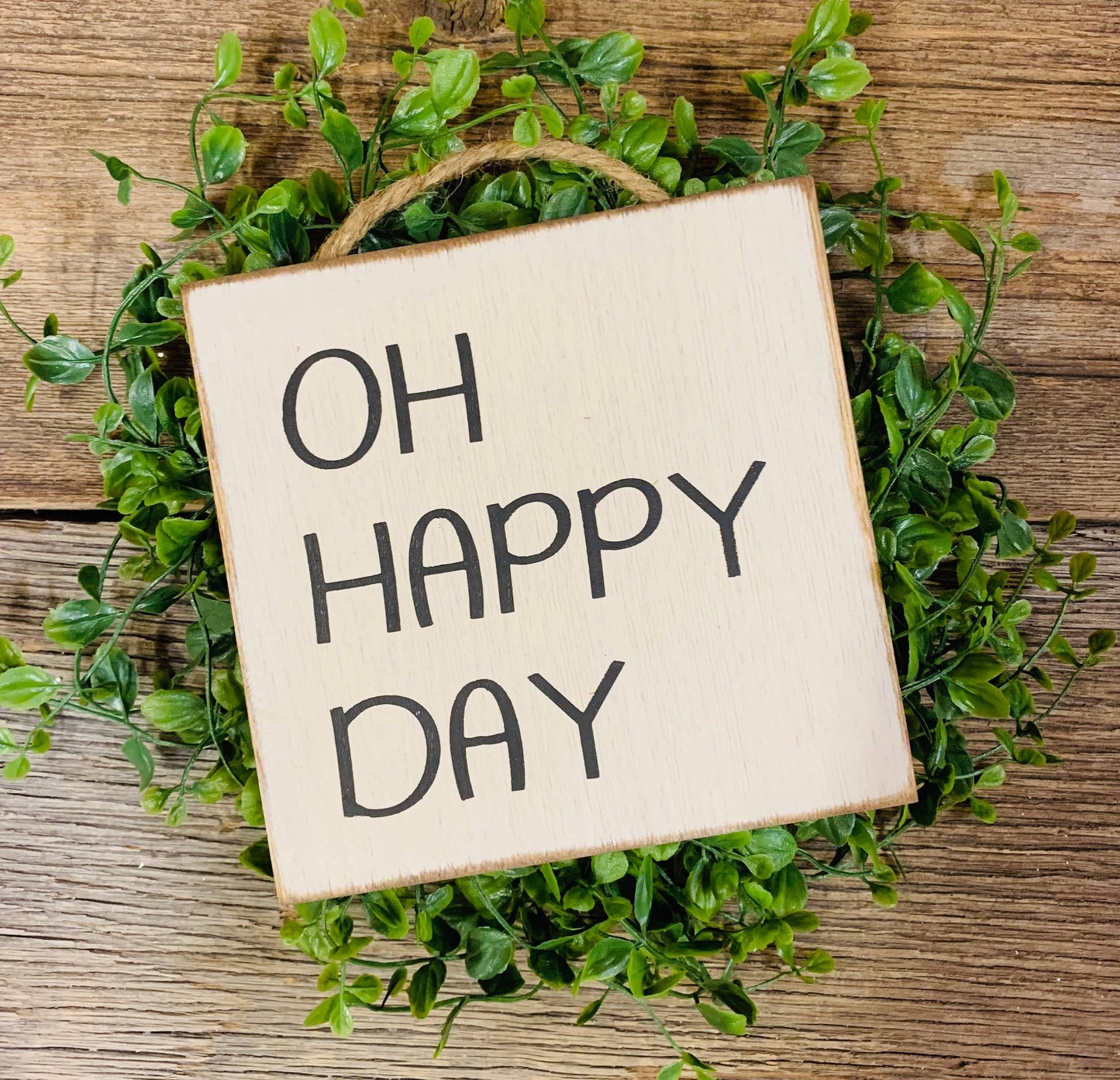 Oh Happy Day Sign, Oh Happy Day Decor, Sign
