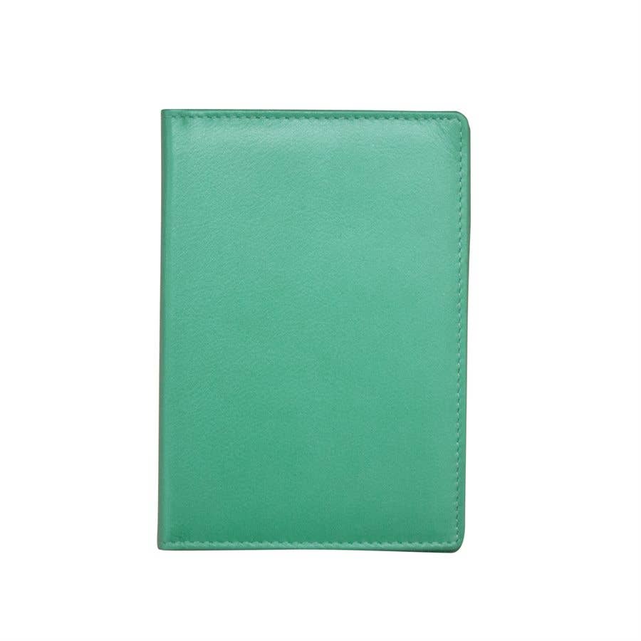 Leather Passport Case with CC Holder