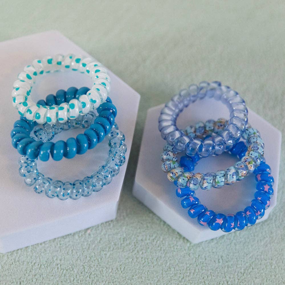 Hair Tie Set - Blue Bliss