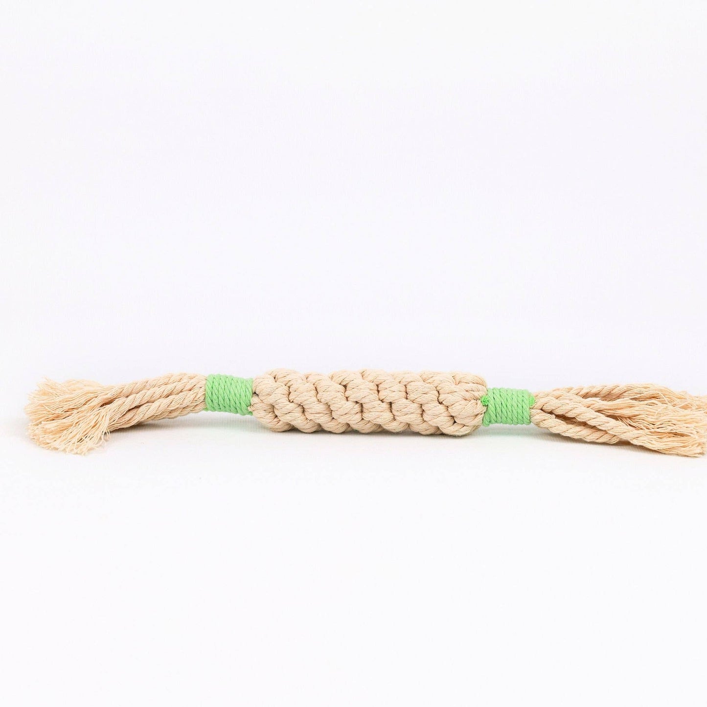 Macrame Candy Dog Rope Toy