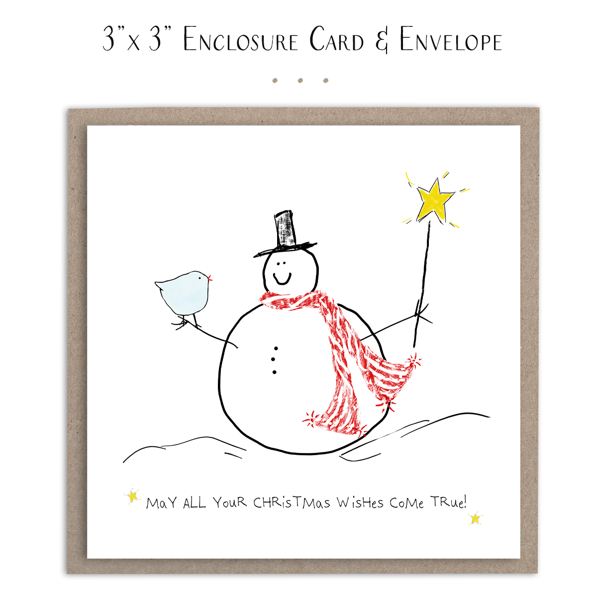 May All Your Christmas Wishes Come True - Mini Card