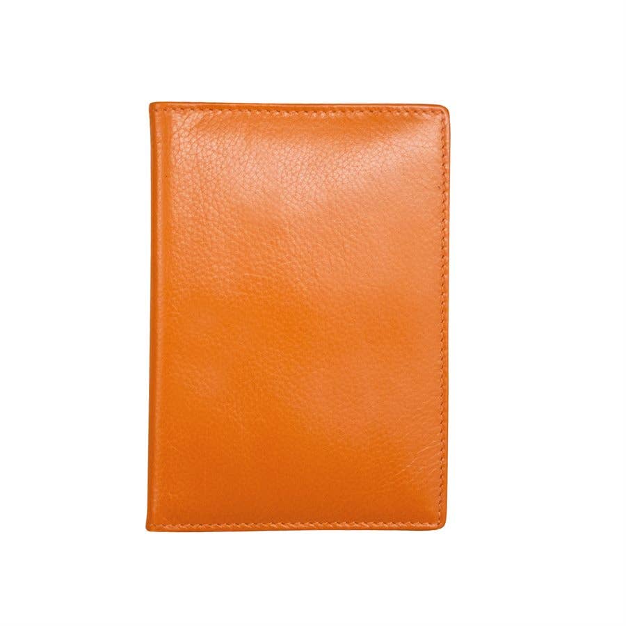Leather Passport Case with CC Holder