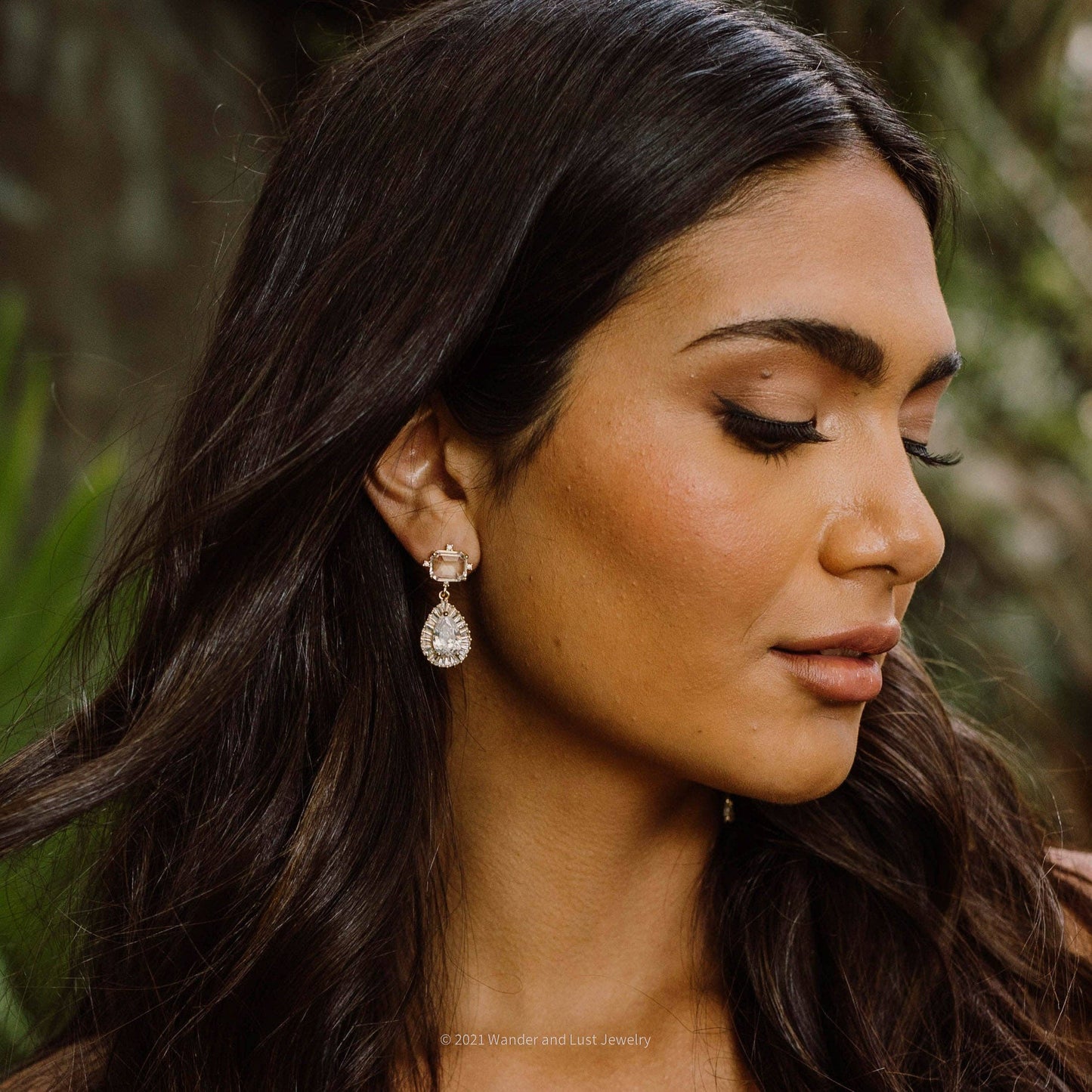 Clara Drop Earrings - Bridal