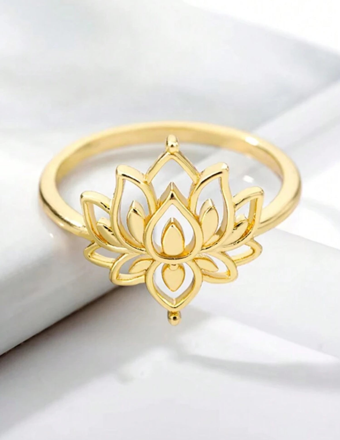 Lotus Flower Ring