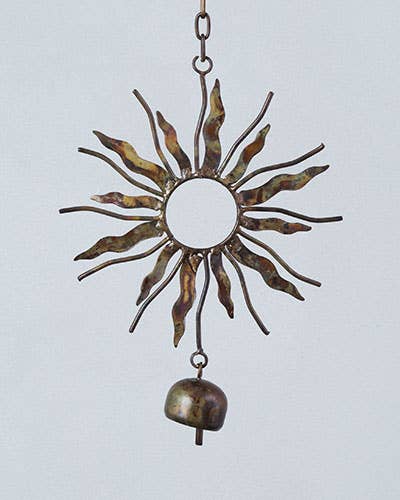 Flamed Sun w/Bells Ornament