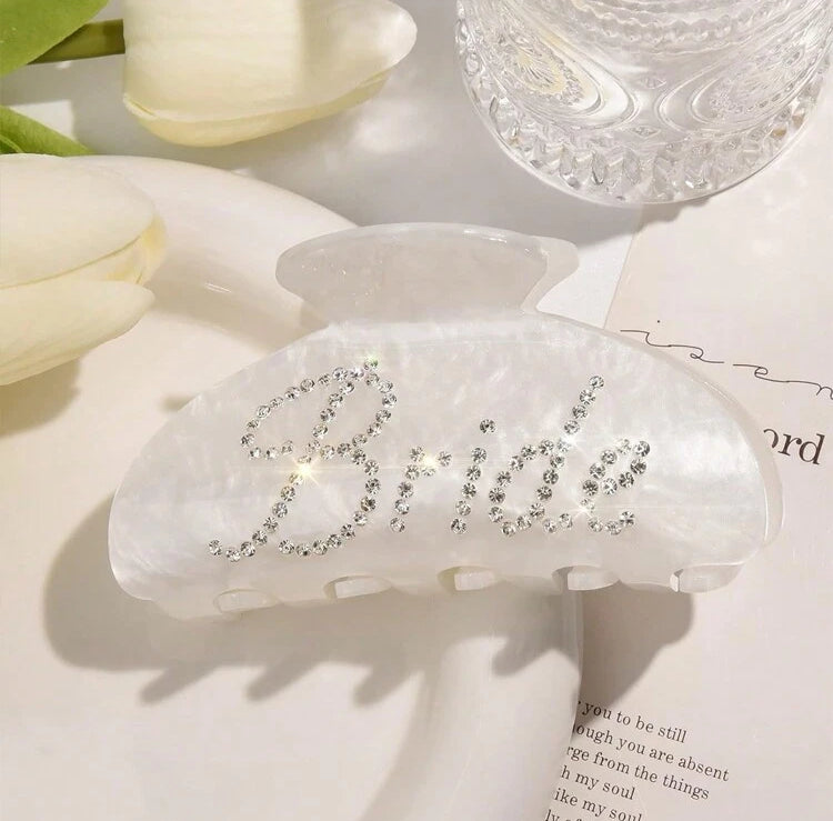 Sparkly Bride Hair Clip