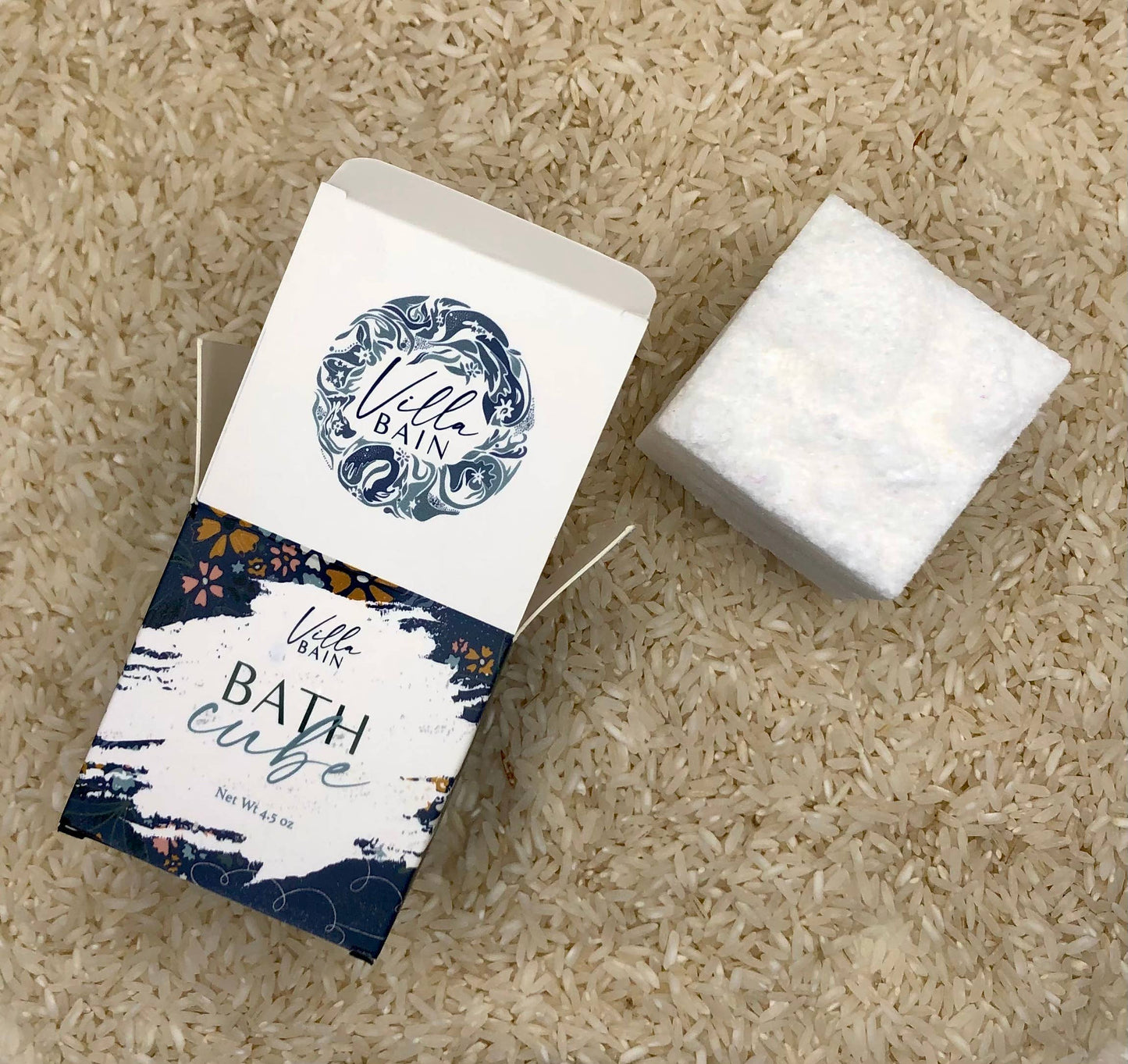 Ginger and White Tea Bath Cube