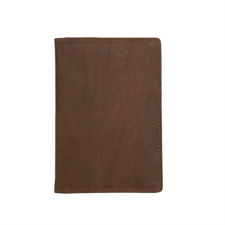 Leather Passport Case with CC Holder