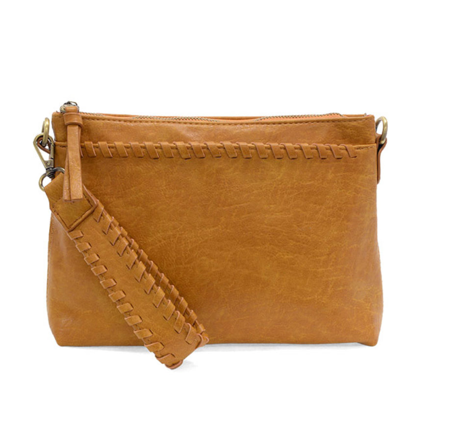 Oakley Whipstitch Topzip Wristlet & Crossbody Purse