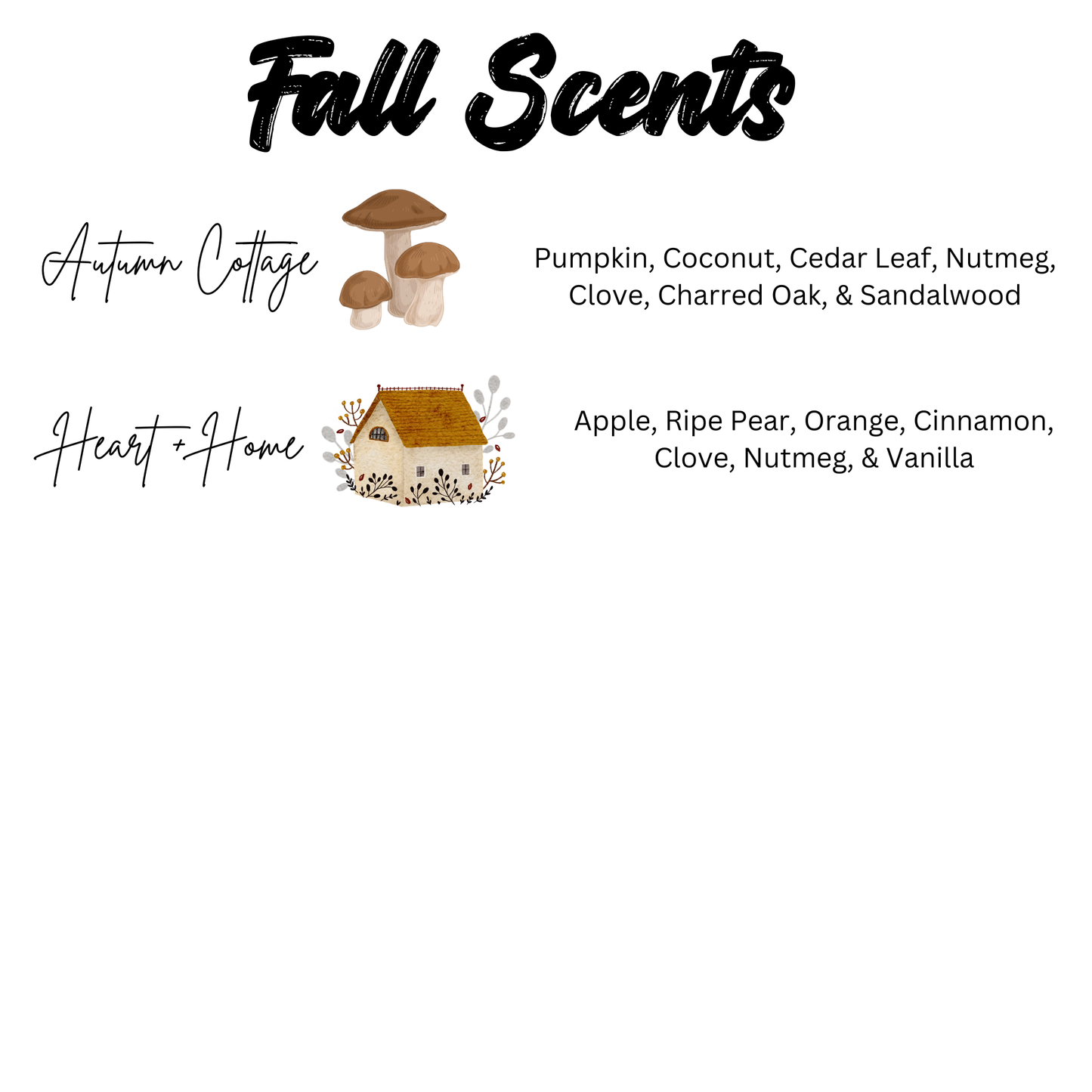 FALL Scent Car Diffusers