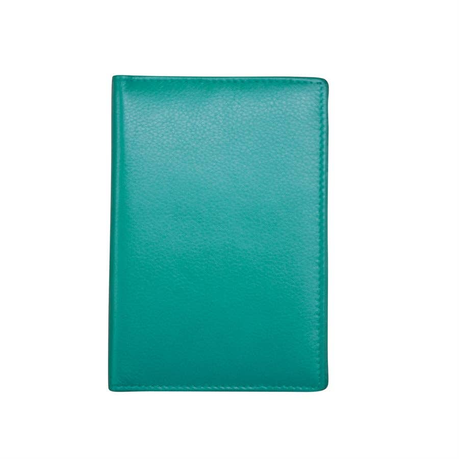 Leather Passport Case with CC Holder