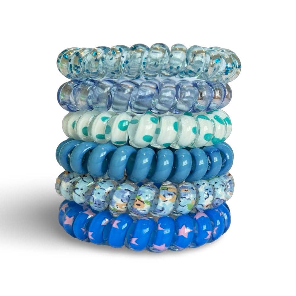 Hair Tie Set - Blue Bliss