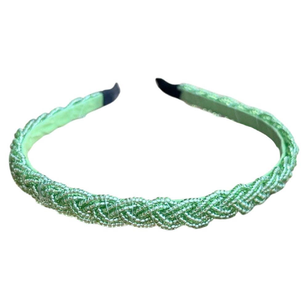 Headband - Green Rush | Thin Headband | Gift for her
