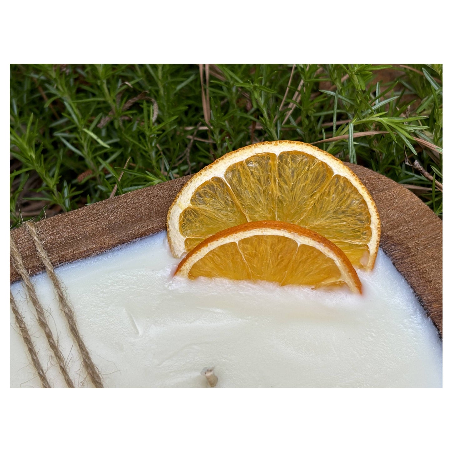Citrus Sunshine Scented Soy Dough Bowl - Citrus Candle