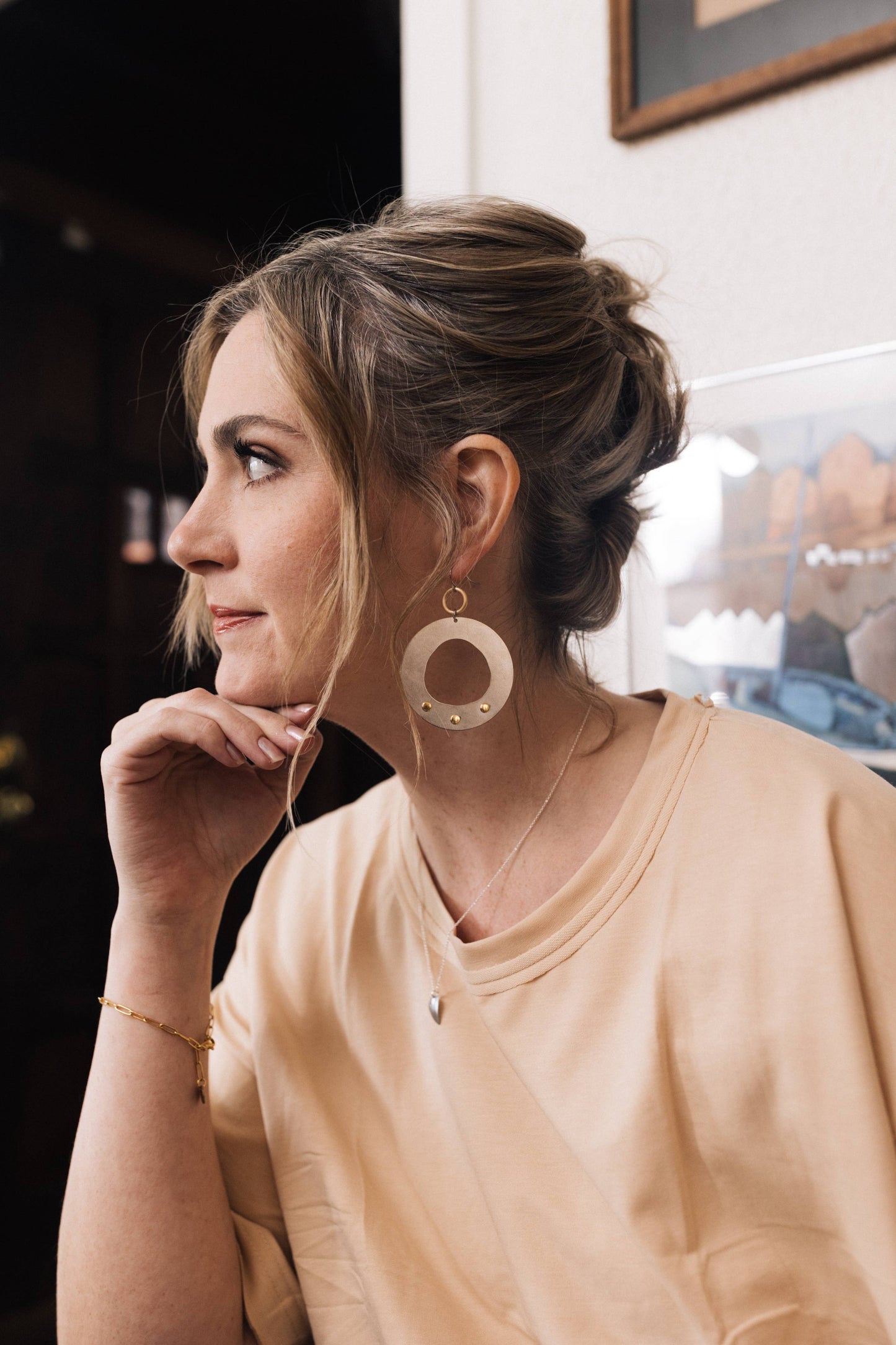 Landmarks Stainless Steel Earrings