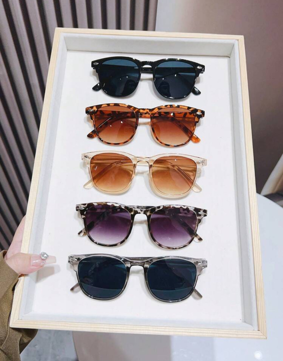 Trendy Oval Sunnies Sunglasses