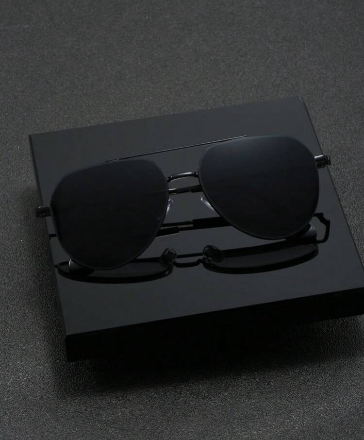 Metal Frame Oval Sunglasses