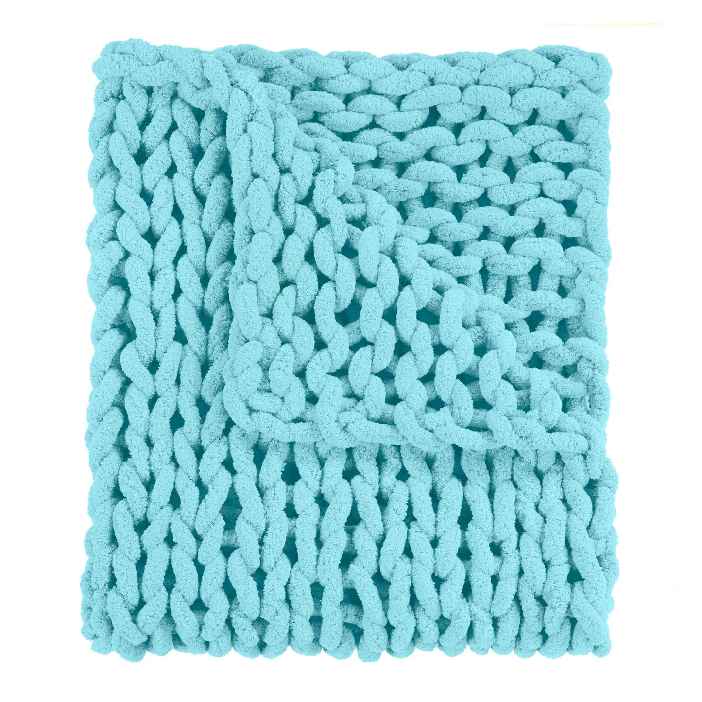 Chenille Chunky Knit Throws