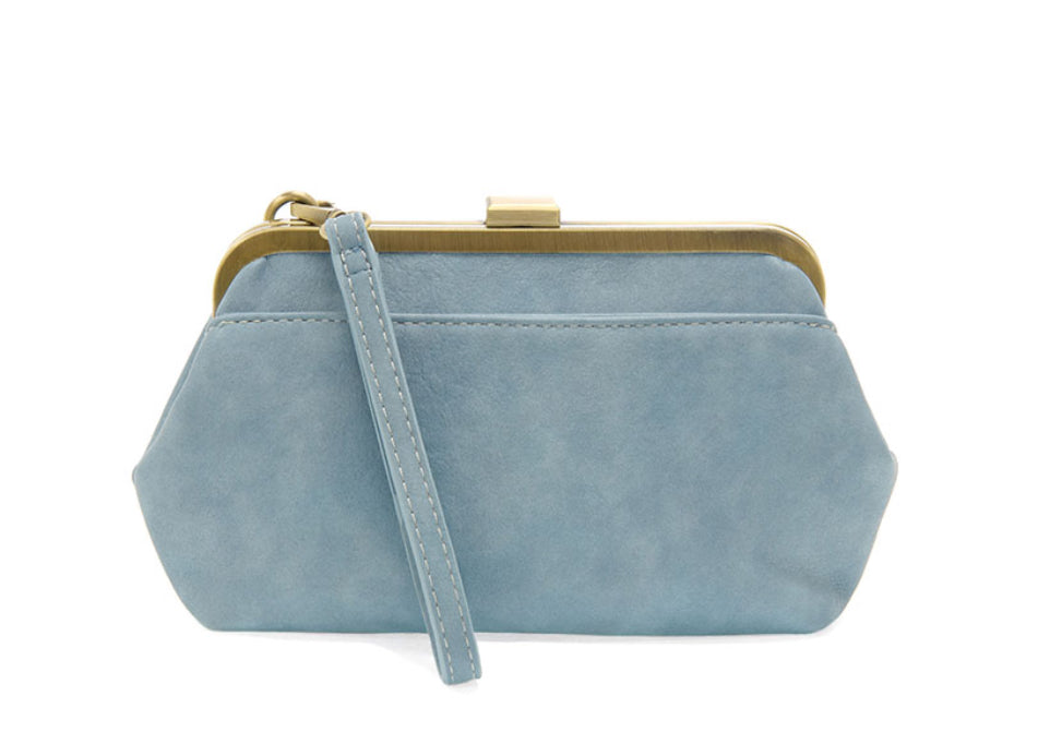 Vivie Kisslock Convertible Crossbody Wristlet
