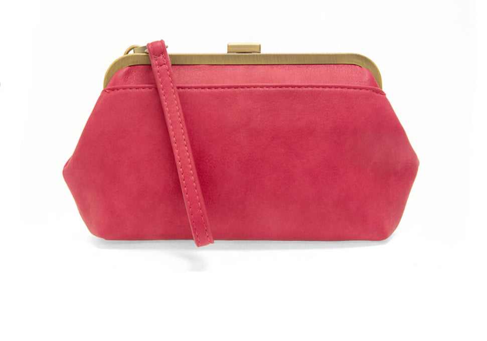 Vivie Kisslock Convertible Crossbody Wristlet