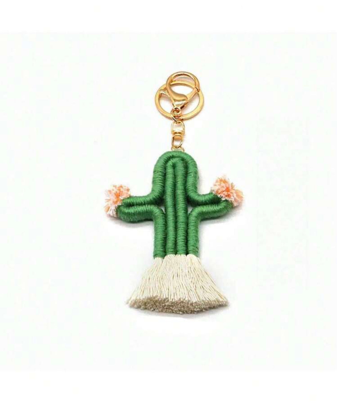 Cactus Keychains Bag Charm