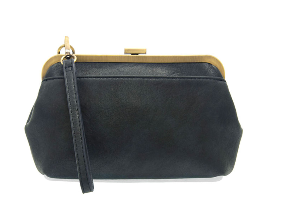 Vivie Kisslock Convertible Crossbody Wristlet