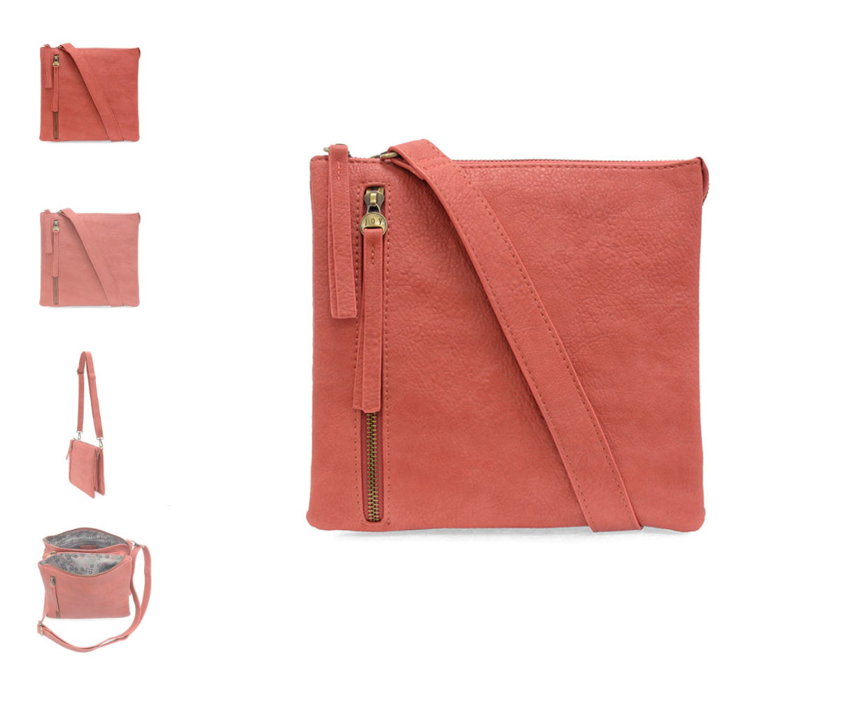Dawn Multi Pocket Compact Crossbody Bag