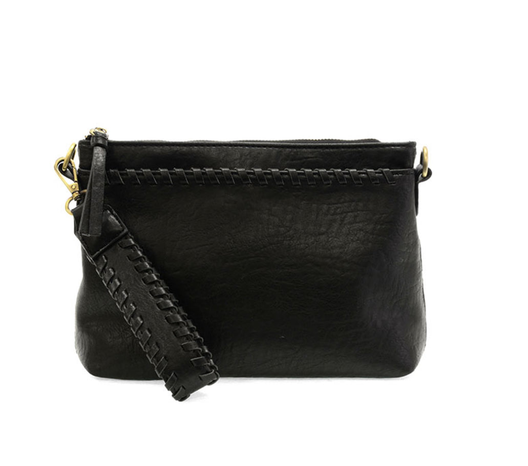 Oakley Whipstitch Topzip Wristlet & Crossbody Purse