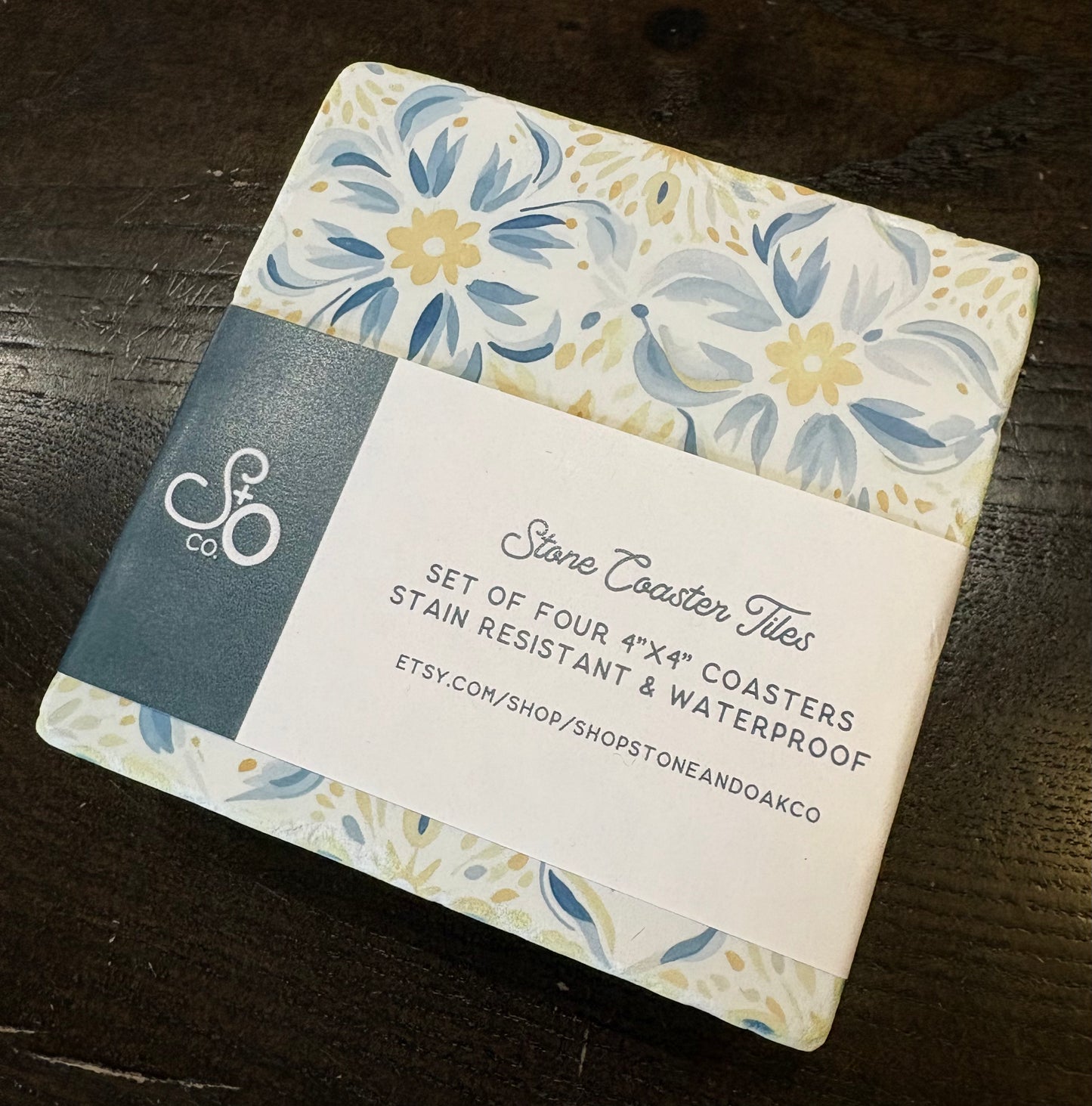 Coaster - Blue/Yellow