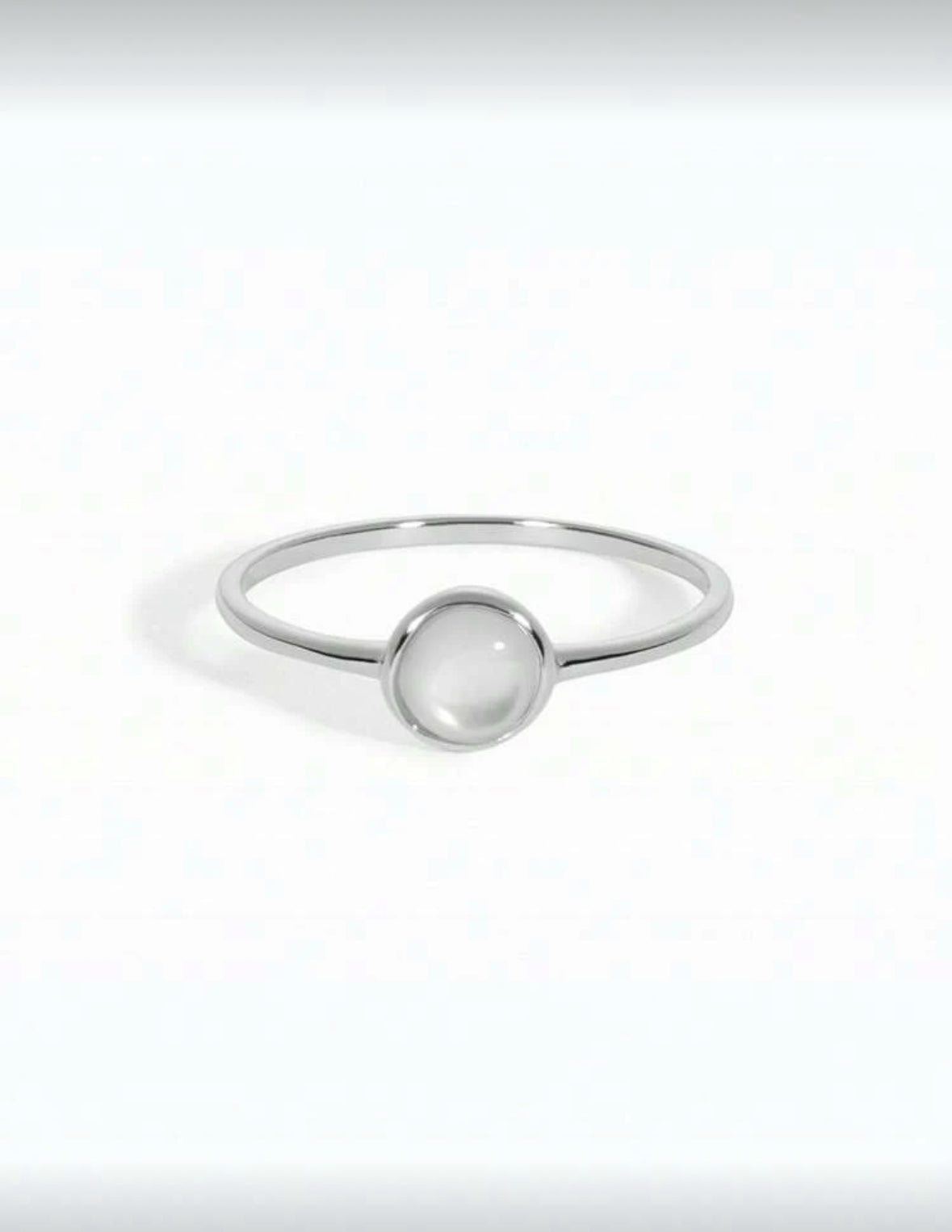 Vintage Opal Inlaid Ring